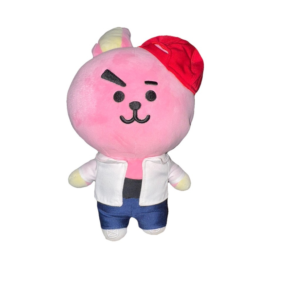 BT21 After School Cooky Plush Line Friends Pink Bunny BTS Jungkook 8809547512357